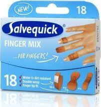 Salvequick Salvequick Slices Finger Mix 1op-18pcs
