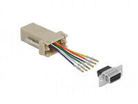 66759 - D-Sub 9 pin - RJ12 - Grey