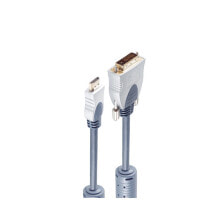 Компьютерные разъемы и переходники shiverpeaks SP77481 видео кабель адаптер 1,5 m HDMI Тип A (Стандарт) DVI-D Синий, Хромовый