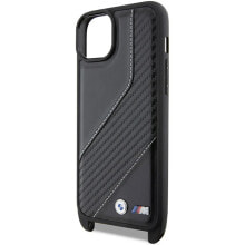 BMW Bmhcp15M23Pscck iPhone 15 Plus14 Plus 6.7 M Edition Carbon Stripe&Strap phone case