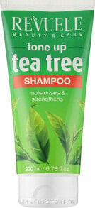 Feuchtigkeitsspendendes Haarshampoo mit Teebaum - Revuele Tea Tree Tone Up Shampoo