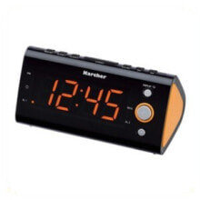Настольные и каминные часы Karcher AG UR 1040-O радиоприемник Часы Цифровой Черный, Оранжевый 807261