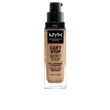 Nyx Cant Stop Wont Stop Full Coverage Foundation Classic Tan Водостойкая тональная основа с полным покрытием 30 мл