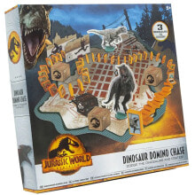 UNIVERSAL STUDIOS Domino Race Jurassic World Board Board Game