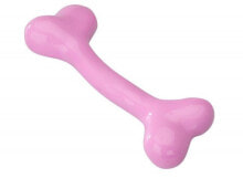 Игрушки для собак eBI Toy Rubber Bone Pink / Strawberry L 20.25cm
