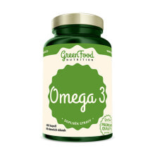 Рыбий жир и Омега 3, 6, 9 greenFood Nutrition Omega 3 Альфа-линолевая кислота омега-3 120 капсул