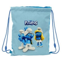 SAFTA Junior 34 cm Los Pitufos Gymsack