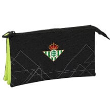 SAFTA Real Betis Balompie Triple Pencil Case