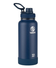 Takeya actives 32oz Insulated Stainless Steel Water Bottle with Insulated Spout Lid