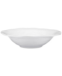 Купить посуда и приборы для сервировки стола Q Squared: Ruffle Melamine 14" Round Shallow Serving Bowl