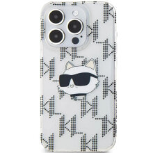 KARL LAGERFELD Klhcp15Xhklpcht iPhone 15 Pro Max 6.7 Iml Choupette Head&Monogram phone case