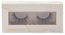 False eyelashes and glue