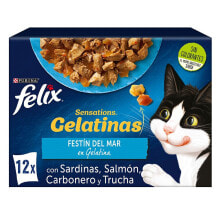 PURINA Felix Sensations Fish 85g Cat Snack 12 Units