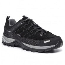 Мужская спортивная обувь для треккинга Мужские кроссовки спортивные треккинговые черные кожаные замшевые низкие демисезонные Inny CMP Rigel Low M 3Q13247-73UC shoes