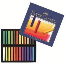 Цветные карандаши для рисования для детей Faber-Castell Studio Quality Разноцветный Мягкий 24 шт 128324