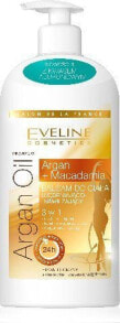 Крем или лосьон для тела Eveline Eveline Salon De La France Balsam do ciała ujędrniająco-nawilżający 3w1 Argan Oil & Macadamia 350ml