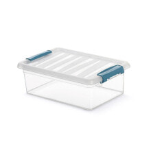 Multi-use Box Domopak Living Katla Transparent polypropylene 4 L (29 x 19 x 10,5 cm)
