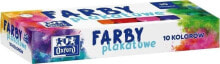 Купить краски для рисования для детей OXFORD: Oxford Farby plakatowe Oxford 10 kolorów 20ml