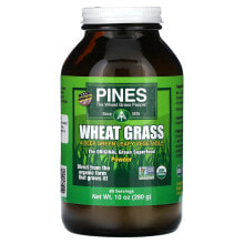 Pines International, Порошок из ростков пшеницы, 280 г (10 унций)