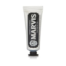 Зубная паста marvis Licorice Mint Toothpaste  Кремообразная зубная паста лакрица амарелли от зубного налета и камня  Мини тюбик - 25 мл