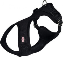 Шлейки для собак Trixie Soft harness, XXS – XS: 28–40 cm / 15 mm, black