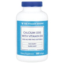 Calcium 1200 With Vitamin D3, 120 Softgels