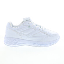 Купить женские кроссовки и кеды Emeril Lagasse: Emeril Lagasse Dixon Tumbled EZ-Fit Womens White Athletic Work Shoes