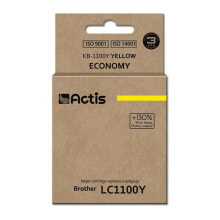 Купить картриджи для принтеров Actis: Картридж с оригинальными чернилами KB-1100Y Жёлтый