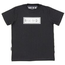 Мужские спортивные футболки мужская спортивная футболка черная с надписью ROCK OR DIE Basic