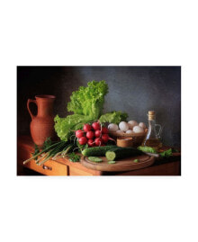 Trademark Global tatiana Runner Still Life with Vegetables Canvas Art - 37