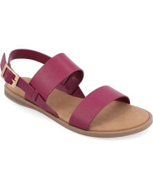 Journee Collection women's Lavine Multi Strap Sandals