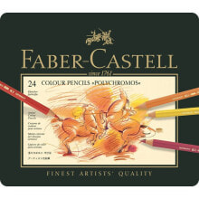 Colored Drawing Pencils for Kids fABER-CASTELL 110024 - Multicolor - 24 pc(s)