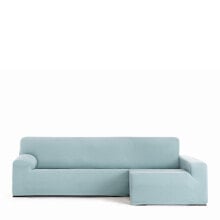 Right long arm chaise longue cover Eysa BRONX Aquamarine 170 x 110 x 310 cm