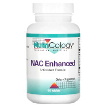 Антиоксиданты Нутриколоджи, NAC Enhanced, 90 таблеток