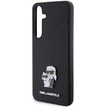 KARL LAGERFELD KLHCS24MPSAKCMPK S24+ S926 Saffiano Karl&Choupette Pin phone case