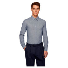Мужские классические рубашки bOSS Lukas Long Sleeve Shirt