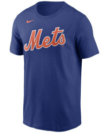 Nike men's Royal New York Mets Team Wordmark T-shirt