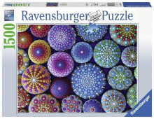 Детские развивающие пазлы ravensburger Puzzle 1500 elementów. Malowane kropkami (GXP-632983)
