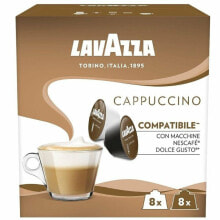 Coffee Capsules Lavazza Cappuccino (1 Unit)
