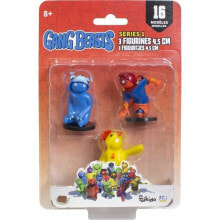 Action Figure Lansay Gang Beasts Lot #2 4,5 cm 3 Pieces