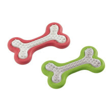 FERPLAST Pa 6568 Rubber Bone Teeth Small Toy