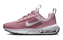 Nike Air Max INTRLK Lite 减震防滑耐磨 低帮 运动休闲鞋 GS 粉白 / Кроссовки Nike Air Max DH9393-601