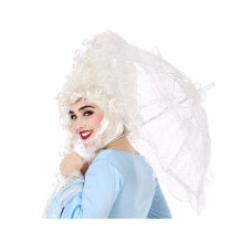 ATOSA 58 Cm Vintage Transparent White Umbrella