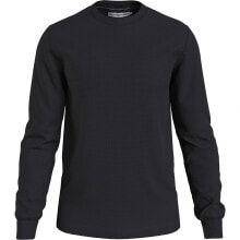 CALVIN KLEIN JEANS Badge Waffle Long Sleeve T-Shirt