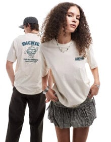 Dickies colstrip back print t-shirt in off white купить в интернет-магазине