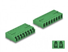 87929 - LC/LC - Green - Plastic - 25.9 mm - 50.9 mm - 11.4 mm