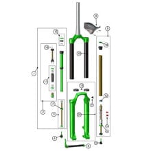 DVO Diamond D2 Damper End Cap