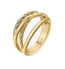 Купить кольца и перстни Brosway: Amy BAY32 bold gold plated ring