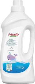 Friendly Organic Friendly Organic, Płyn do prania ubranek dziecięcych, 1L, Lawenda