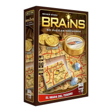 Настольные игры для компании sD GAMES Brains Treasure Map Spanish